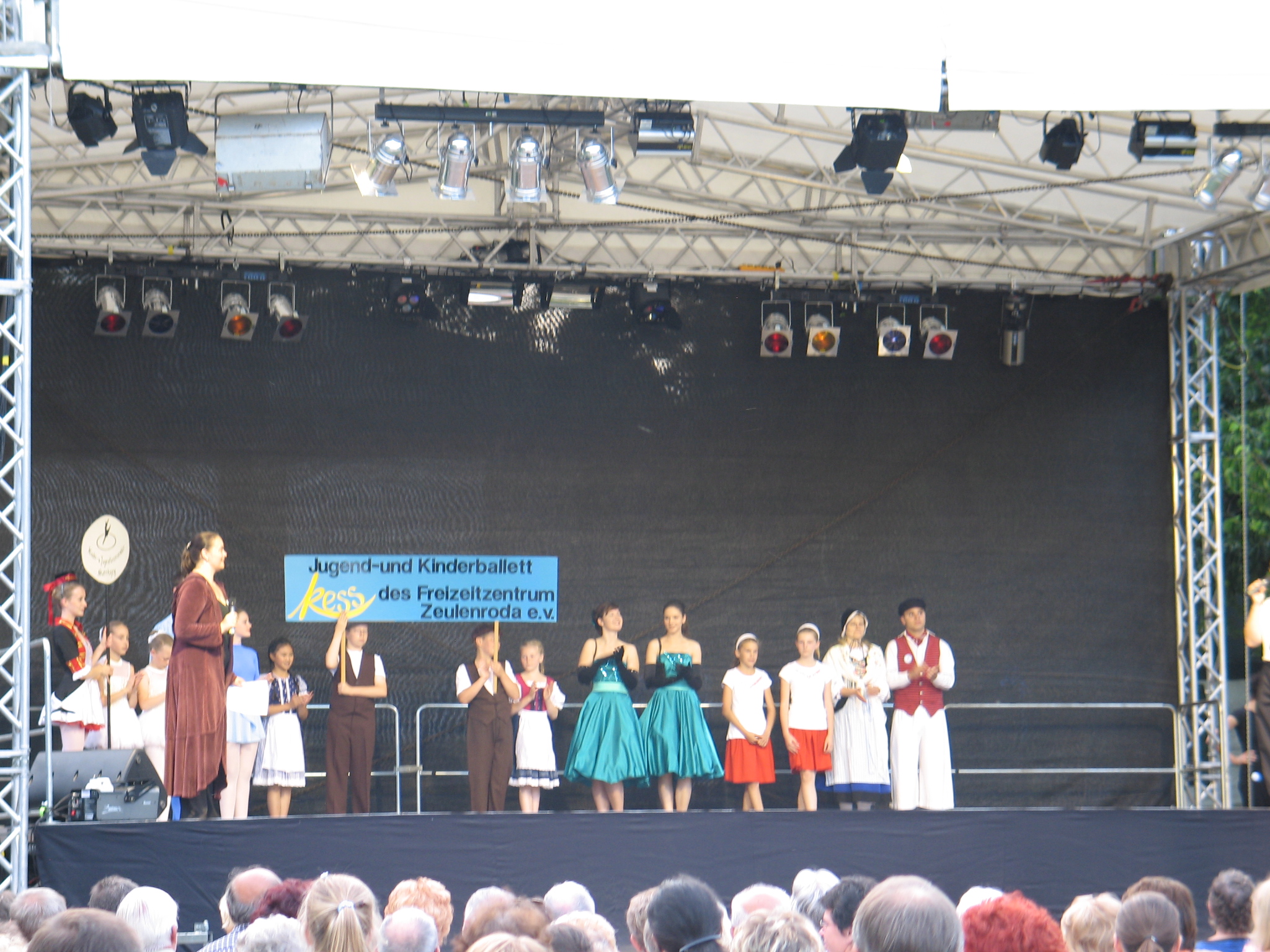 1. Brandenburger Tanzfest in Neuenhagen: Erffnung